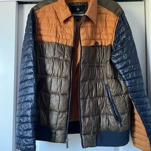 RAINFOREST Quilted Nylon Men’s THERMOLUXE Jacket Multicolour 5 Pockets Size L